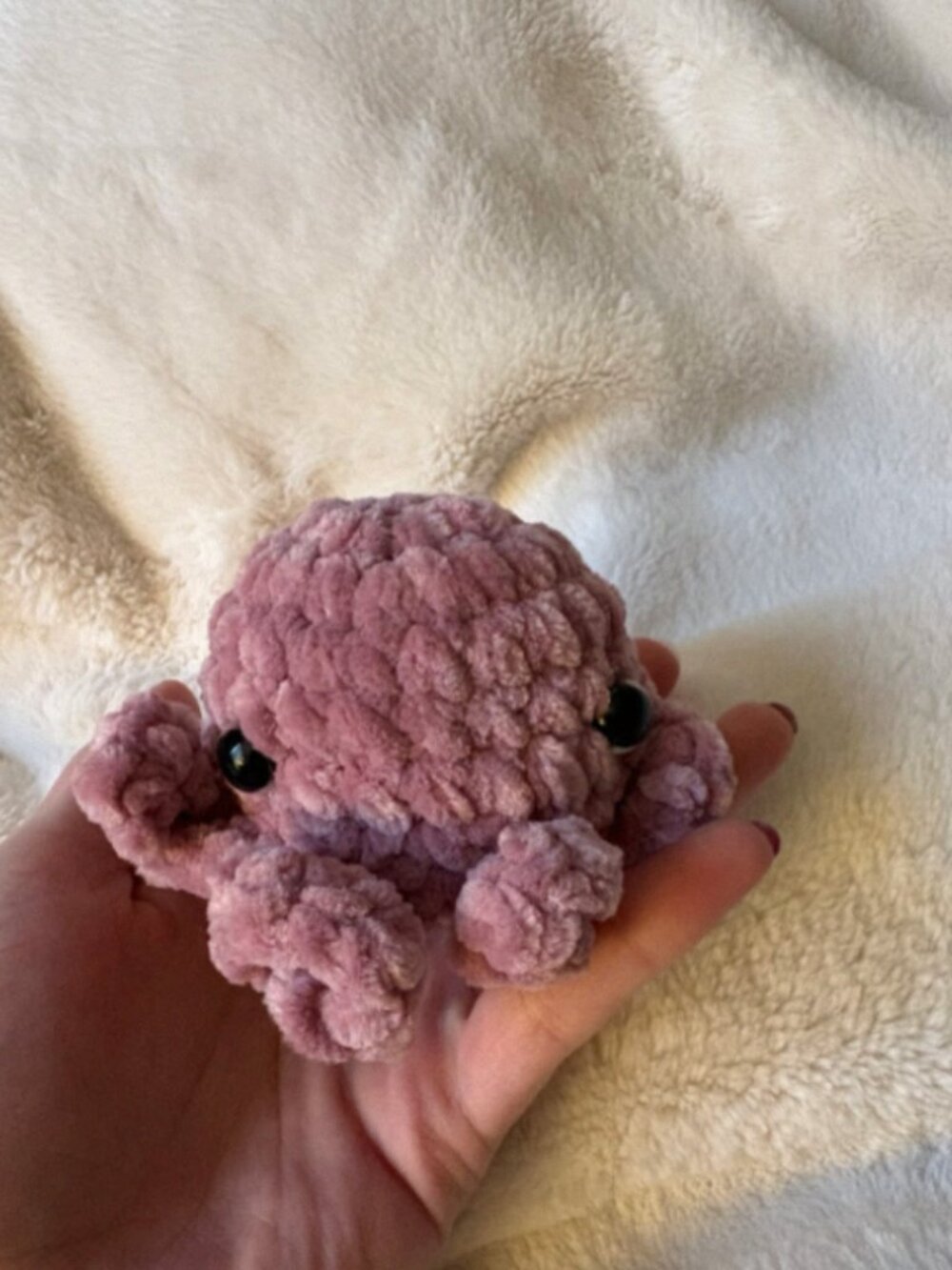 Handmade Crochet Octopus Plushie